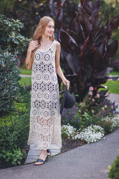 Crochet Dress Natural