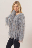 Fringe Embellished Sweater